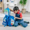 Scooli EasyFit Schulranzen-Set 5-teilig Super Mario blau Produktbild-Vorschau 22