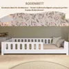 Crazy Pine Kinderbett 120x200 cm – Weißes Montessori Produktbild-Vorschau 6