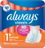 Always Damenbinden Classic 10 Stück Normal mit Flügeln, Produktbild-Vorschau 3