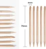 STALEKS PRO 100 x Holzstäbchen aus Orangenholz, 7,5 cm, für Produktbild-Vorschau 2