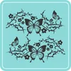 Aufkleber - 2 Stk. Autoaufkleber Butterfly Rankelement je Produktbild-Vorschau 2