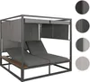 Aluminium Lounge-Gartenliege HWC-M63b, XL Sonnenliege Produktbild-Vorschau 8