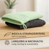 Betz 10 Stück Waschhandschuhe 16x21 cm PALERMO 100% Produktbild-Vorschau 3