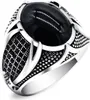 Männer Ring Retro Strass Intarsien Legierung Männer Vintage Produktbild-Vorschau 1