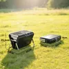 Koffergrill Holzkohle klappbar, Campinggrill Edelstahl, BBQ Produktbild-Vorschau 5