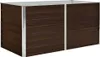 vidaXL Zvýšená posteľ Brown 160 x 80 x 77 cm Pozinkovaná Náhľad obrázku produktu 1