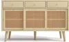 okwish Komoda 120 x 40 x 78 cm, kuchyňská skříň s 3 Náhled obrázku produktu 6