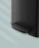 SONGMICS Odpadkový koš 50 litrů, kovový pedálový koš s Náhled obrázku produktu 4