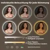 S'AFIELINA Badspiegel mit Beleuchtung Rund 70 cm Produktbild-Vorschau 5