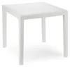 Gartentisch King Eckig Weiß 79x79x72cm Rattan-Optik Produktbild-Vorschau 3