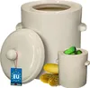 KOTARBAU® Sauerkraut Gärtopf Sauerkrauttopf 10L Tontopf mit Produktbild-Vorschau 1