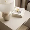 Nachttisch BLANCO KASZMIR auf Gestell Kaschmir matt Produktbild-Vorschau 5