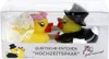 Bade Ente Hochzeitspaar 6x6cm in Geschenkpackung Produktbild-Vorschau 3
