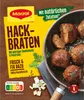 A package of Maggi Fix für Hackbraten with meatballs in a pan. Anteprima dell’immagine prodotto