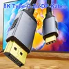 HDMI-Kabel, USB C auf DisplayPort Kabel 2M (8K@60HZ), USB Produktbild-Vorschau 3