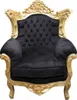 Casa Padrino Barock Antik Stil Wohnzimmer Sessel Al Capone Produktbild-Vorschau 1