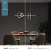 doporro Lampadario a Sospensione LED 100cm, Lampada Lineare Anteprima dell’immagine prodotto 3