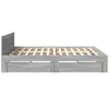 vidaXL Giroletto con testiera grigio Sonoma 180x200 cm Anteprima dell’immagine prodotto 4