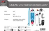 F2 Marken Stand Up Paddle Board Ocean Rot SUP 10'5 320cm + Produktbild-Vorschau 6