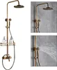 Pomme de douche - Style vintage - 2 types de jet - Laiton Voir les images du produit 1