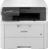 A front view of a white Brother DCP-L3520CDW 3-in-1 color laser multifunction printer. Produktbild-Vorschau