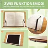 WAOHO Bambusový stojan na knihy, skládací držák na čtení, Náhled obrázku produktu 3