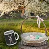 Süffige Ostern Kaffeetasse mit bayerischem Osterhasen in Produktbild-Vorschau 3