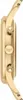 Side view of a gold watch case with buttons and a logo. Produktbild-Vorschau