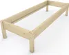 TUGA-Holztech Massivholzbett Einzelbett "Nannerl" 80 220 48 Produktbild-Vorschau 3