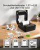 Stampante per etichette Bluetooth Inateck, stampante per Anteprima dell’immagine prodotto 5