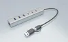 i-tec USB-C/USB-A Charging Metal HUB 7 port (3x USB-C, 4x Produktbild-Vorschau 4