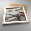 Gerahmtes Poster - Rahmen in heller Eiche - Platten Vinyl Produktbild-Vorschau 3