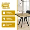 AlpiMeble Table a Manger Extensible - Table Carrée Voir les images du produit 2