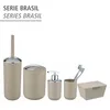 A collection of bathroom accessories displayed against a white background. Produktbild-Vorschau
