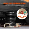 Cric pneumatique, cric pneumatique triple sac 3 tonnes/6600 Voir les images du produit 5