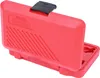 A red plastic case for tools, shown open. Náhľad obrázku produktu