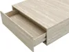 Couchtisch mit 2 Schubladen - MDF - Travertin-Optik Beige - Produktbild-Vorschau 4