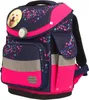 A school backpack with a dog motif. Voir les images du produit