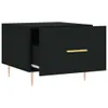 The Living Store Couchtische 2 Stk. Schwarz 50x50x40 cm Produktbild-Vorschau 8