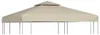 vidaXL Pavillon-Ersatzdach 310 g/m² Beige 3x3 m Produktbild-Vorschau 6
