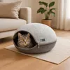 belviona Caverne pour chats en feutre avec fermeture Voir les images du produit 1