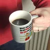 Motivation Glitzer-Kaffeebecher mit Boxer Motiv in weiß Produktbild-Vorschau 6