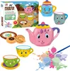 Tee-Set Malerei Dinosaurier Kekse Tassen Kleine Künstler Produktbild-Vorschau 1