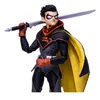 A close-up studio shot of a Robin action figure holding a sword. Podgląd zdjęcia produktu