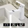 Bateria umywalkowa G1/2" Bateria cyfrowa biała Bateria Podgląd zdjęcia produktu 3