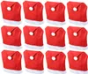 Novaliv 12er Set Stuhlhussen Weihnachten I Rot I Produktbild-Vorschau 1