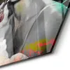 DEQOART Glasbild Echtglas 55x48 cm 'Stilvolle Attitüde' Produktbild-Vorschau 4