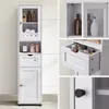 Koupelnová skříňka VASAGLE, otevřená přihrádka, skleněné Náhled obrázku produktu 4