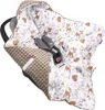 Magical Woodland & Mokka Minky Decke für Kindersitz Produktbild-Vorschau 2