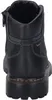 The back view of a black leather boot. Produktbild-Vorschau